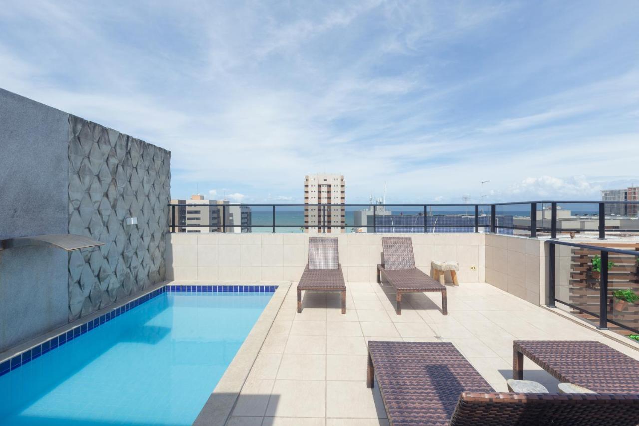 Flat Quarto E Sala C/ Vista Mar Espetacular Lejlighed Maceió Eksteriør billede